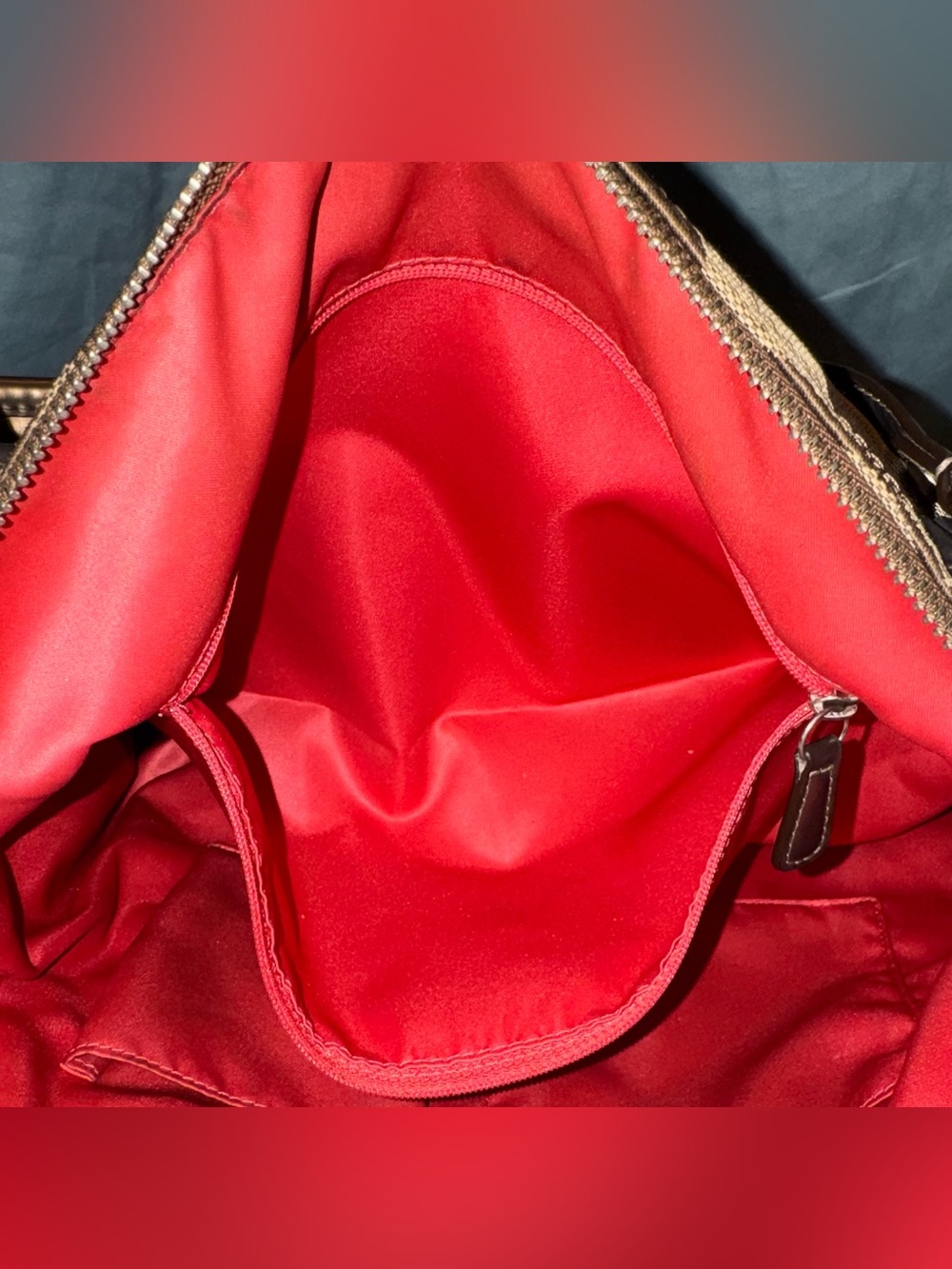 Coach Poppy Signature C Glam Tote - Picture 13 of 15